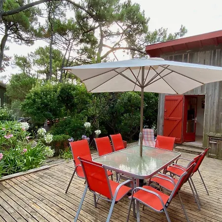 Welcoming House In Cap Ferret Close To The Beach, Garden, Terrace, Wifi And Tv *